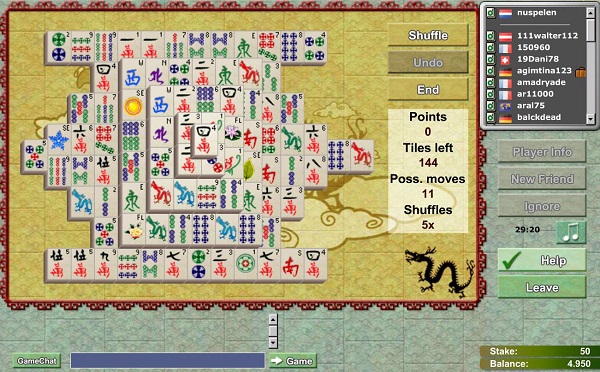 screenshot mahjong game